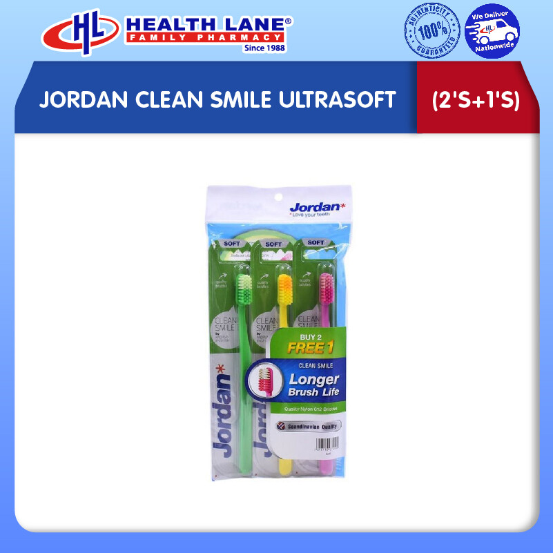 JORDAN CLEAN SMILE ULTRASOFT (2'S+1'S)